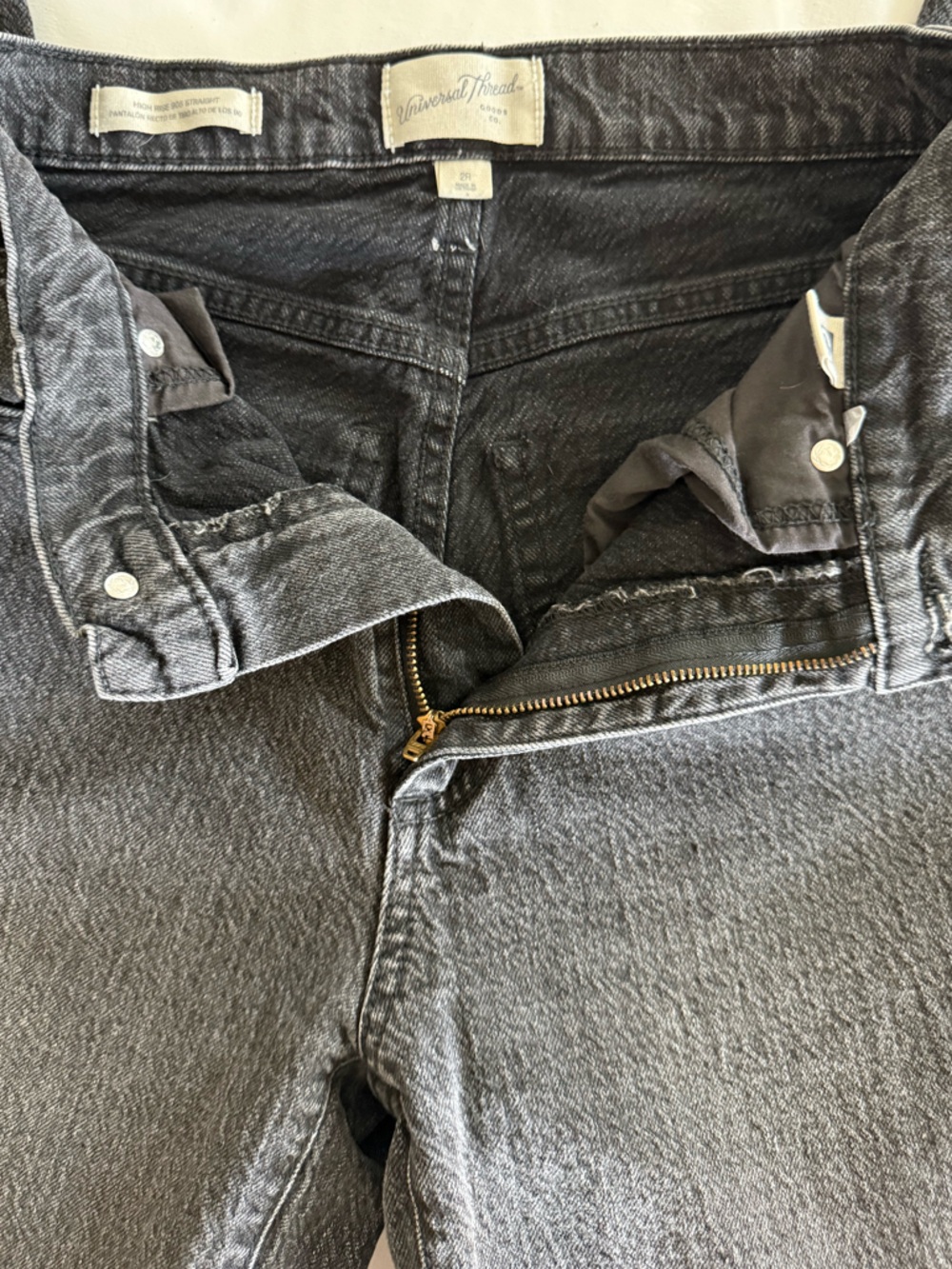 UNIVERSAL THREAD High-Rise 90’s Straight Women's Jeans - 2R - Picture 6 of 8